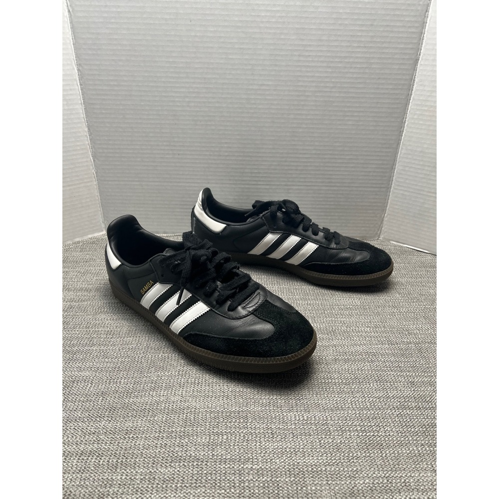Adidas Samba OG Sneakers Mens 11.5 Black Gum Shoes B75807
